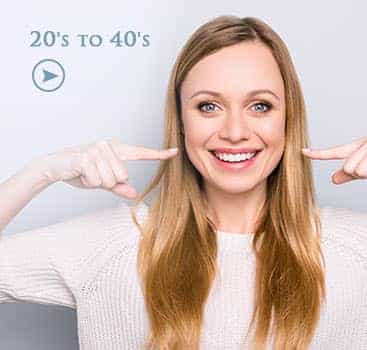20’s to 40’s - Treatments by Age 20’s to 40’s - Treatments by Age